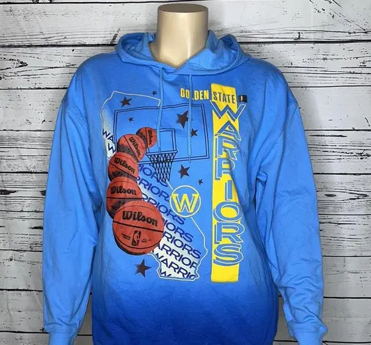 Nba Basketball NWT Size XL Golden State Warriors Blue Hoodie
