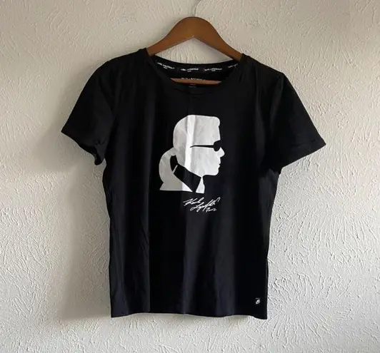 Karl Lagerfeld PARIS Women's Karl Silhouette Tee Size S