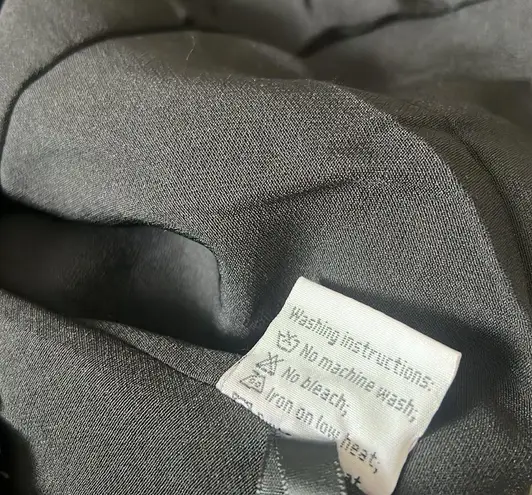 Hebeos Sheath Stretch Crepe Ruched One-Shoulder Sweep/Train Dress, Black