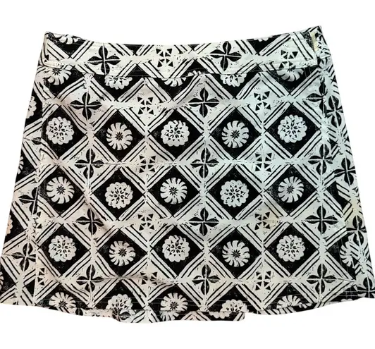 RipSkirt Hawaii Fijian Tapa Limited Edition Wrap Skirt Length Sz SM Adjustable Black