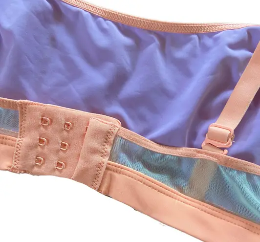 Parade 2-tone purple and peach sporty bralette π₯