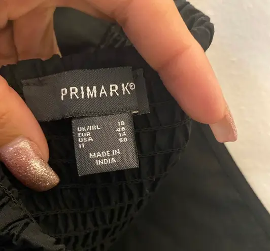 Primark Black Sleeveless Spaghetti Top Size 14 - Image 3