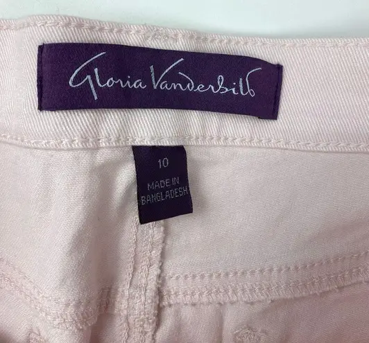 Gloria Vanderbilt  Amanda High Rise Wispy Pink NWT Size 10 Pant