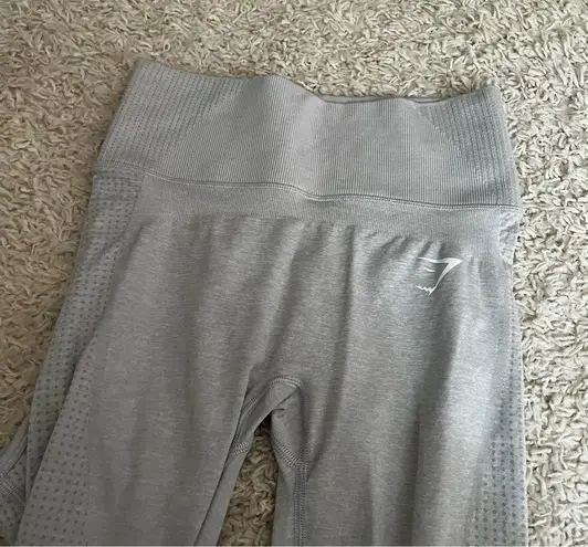 Gymshark  light grey leggings size small