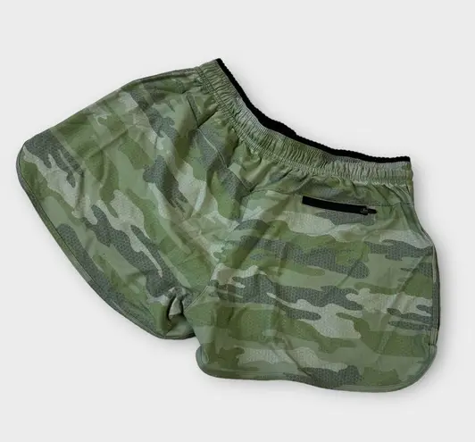 Zuma Blu Camoflauge Drawstring Running Shorts Green Size L