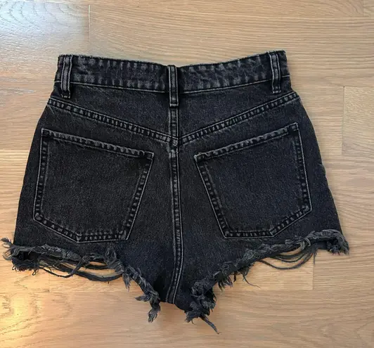 ZARA Black Jean Shorts