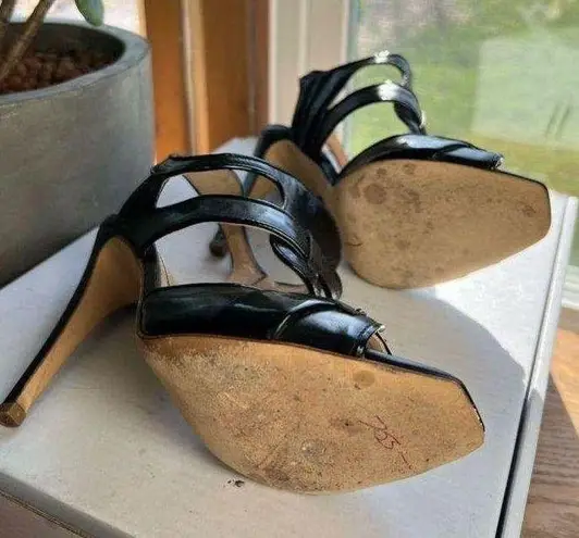 Jerome C Rousseau JEROME C. ROUSSEAU black heels - Size 36 1/2/US 6.5