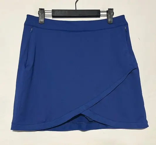 Peter Millar  Blue Laura Wrap Golf Skort Size Medium