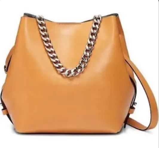 Rebecca Minkoff  Kate bag chain handle leather tan boho contemporary fall purse - Image 1