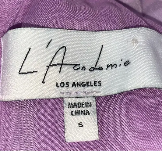 L'Academie by Revolve Blouse Cold Shoulder Purple