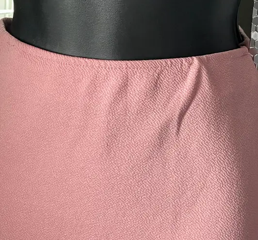 NY Invasion Blush colored Pencil Mini skirt Large