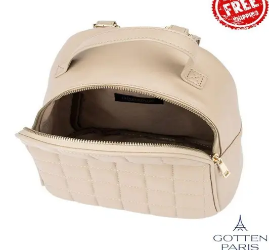 Olivia Miller Women's Belinda Small Backpack Beige Women's Bag