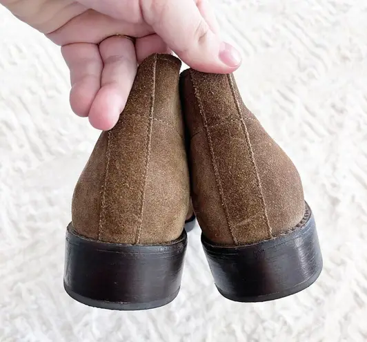 Bottega Veneta Brown Suede Lace up Chukka Boots