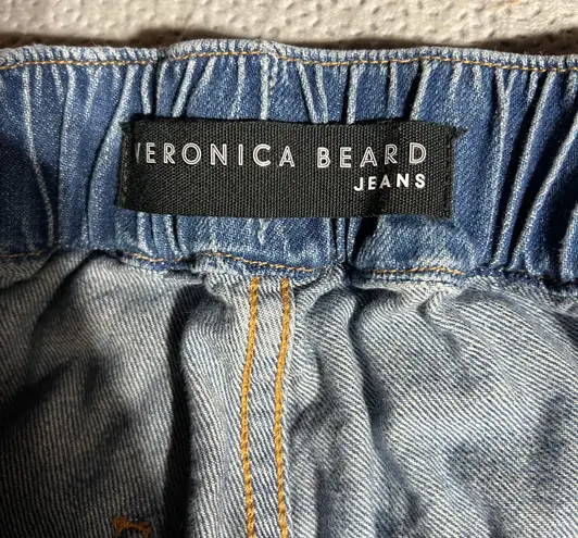 Veronica Beard Arya Denim Distressed Straight Leg Jeans, Nova Size 28 / 6 EUC