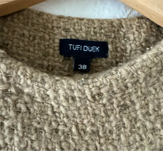 Tufi Duek Long Tweed Coat Size undefined