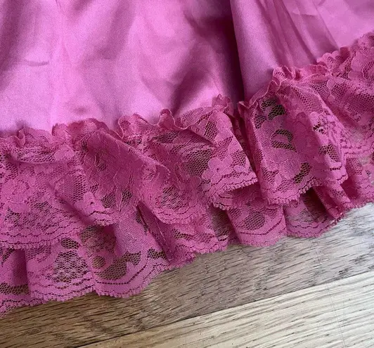 None Lace Trim Satin Tutu Skirt - Size UNKNOWN