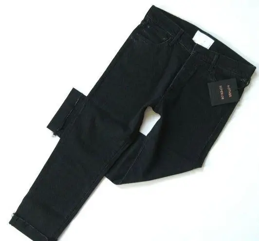 NWT Mother Superior Scrapper Cuff Ankle Fray in Who's Sorry Now Crop Jeans 30