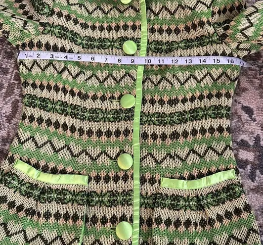 Rebecca Taylor COPY - SIZE 4 SPRING COAT MADE FROM VINTAGE PRINTS TEXTILES