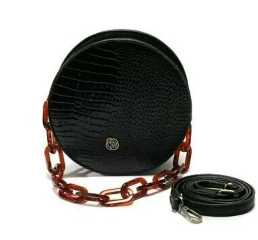 Carlos Santana Crossbody Black Handbag