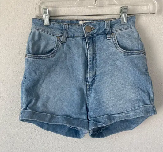 Cotton On Denim Shorts High Classic Size 4