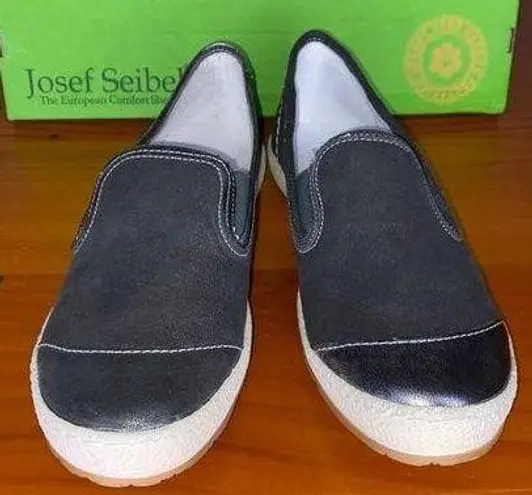 Josef Seibel Graphite Metallic Slip