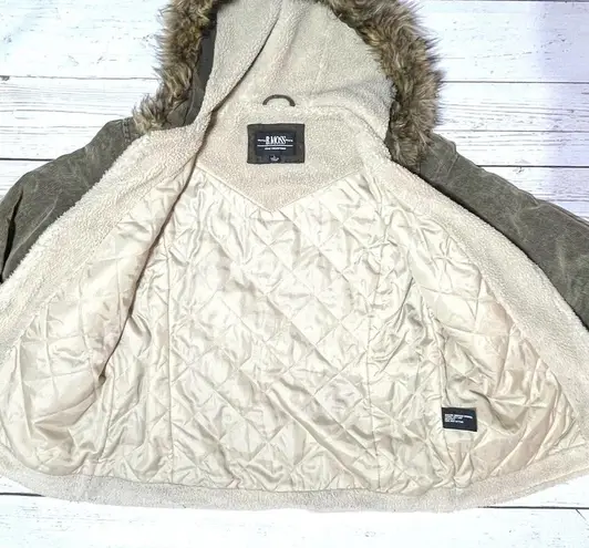 B.Moss Hooded Coat Size Large
