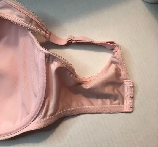 Wacoal Bra Basic Beauty Spacer Underwire T-Shirt Bra in Pink Sz 36DD GUC #853192