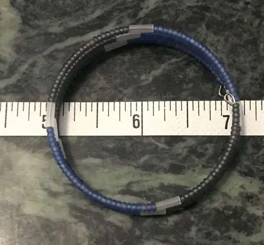 Handmade memory wire bracelet