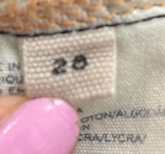 Marc by Marc Jacobs Lou Skinny dark wash blue jeans, size 28” low rise skinny