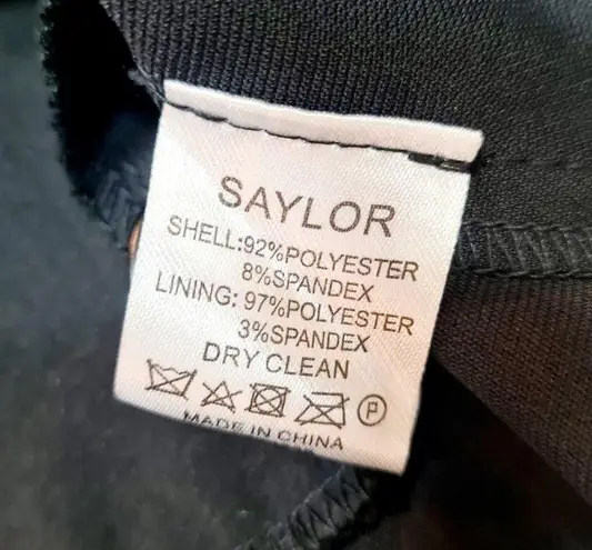 Saylor Rooney Mini Skort Romper in Black Small