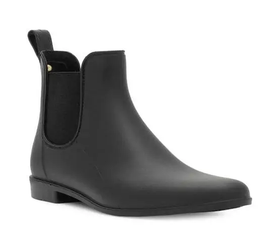 Sam Edelman Tinsley Rubber Chelsea Boots in Black Matte Size 6