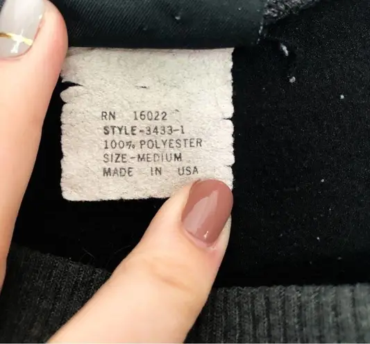 Vintage 1980s Windbreaker Pullover Colorblock Size M