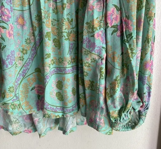 Spell & The Gypsy Collective City Lights Blouse Sage Blush