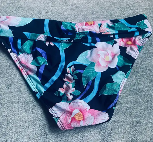 La Blanca Nightfall Blooms Shirred Band Hipster Bottom