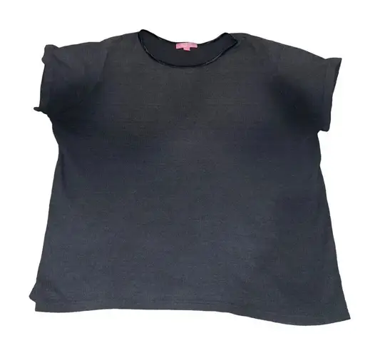 Woman Within Gray waffle Knit Tshirt Size 2X