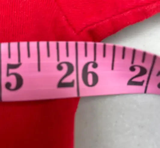 Vintage With God All Things Are Possible Embroidered Red Oversized T