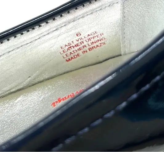 EUC Marc Joseph New York Leather East Village Loafers Dark Blue Size 6