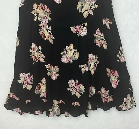 Floral mini dress size small spaghetti strap