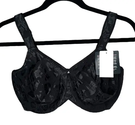 Wacoal Womens Black Awareness Underwire Full Coverage Bra 36DDD 85567