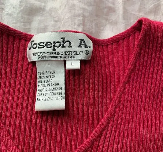 magenta sweater Red Size L