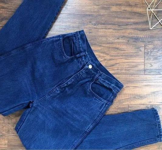 vintage • Rio jeans 80s 90s mom dark wash tapered high waisted indigo slim Blue Size 26