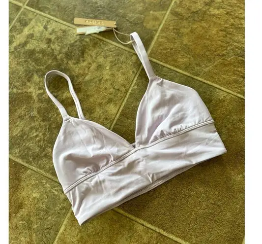 SKIMS Fits Everybody Triangle Longline Bra Lily Size Small