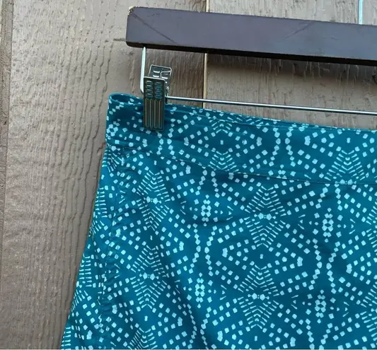 Rip Skirt Hawaii Womens Skirt Playa Ocean Teal White Wrap Size Medium Green