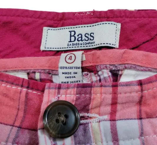 G.H. Bass &Co. Bass Shorts Size 4 Women's Paid Shorts G.H. Bass & Company Shorts Bermuda Shorts Women's Shorts Casual