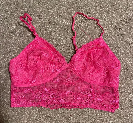 Pink Lace Cami Top Size XS