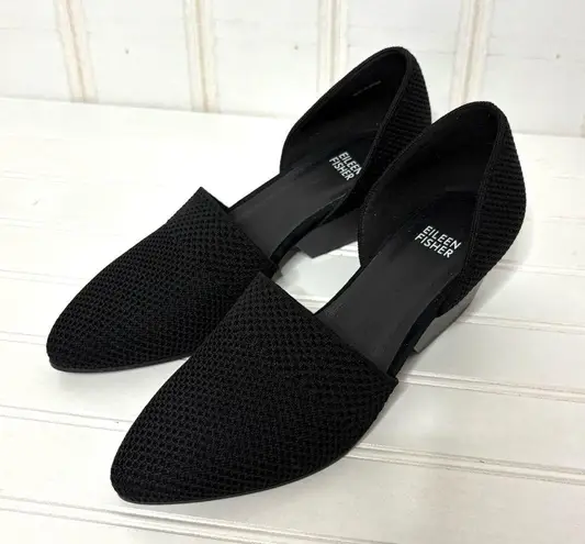  Womens Shoes Eileen Fisher Hallo Knit D'orsay Pumps Sz 8