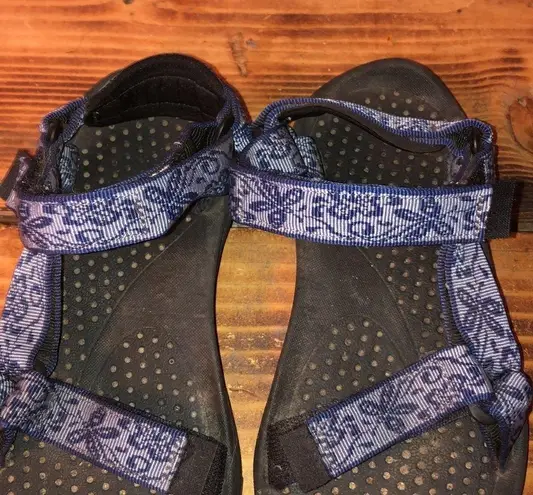 Teva Hurracaine Blue Sport Sandals Women’s 5W outdoor sandals hiking wal…