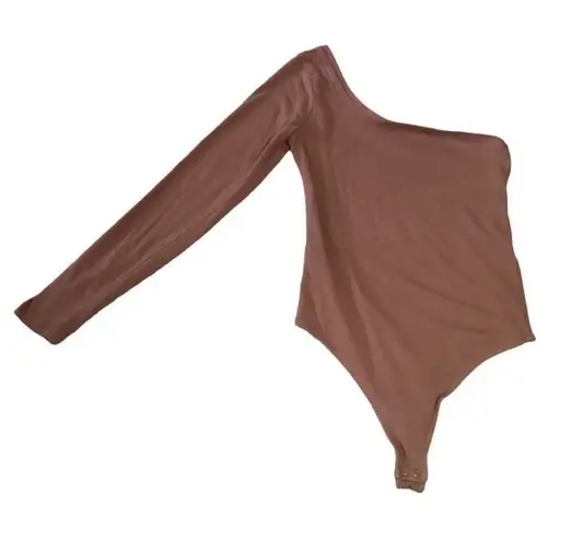 Abercrombie & Fitch NWT One Shoulder Long Sleeve Bodysuit |  thumbnail 1