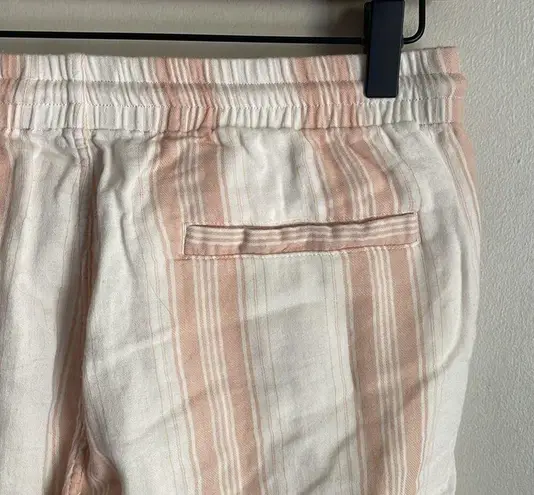 Faherty Topanga Pants Maple Serape Striped Lightweight Organic Cotton