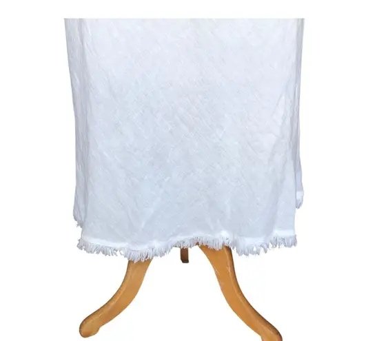 Brave+True Maxi Lined Oakey Skirt White Linen Women's Size XS New